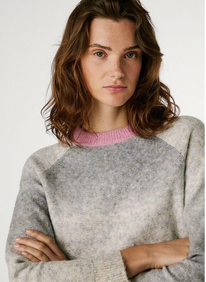 Pepe Jeans Gebreide trui Chantal met raglanmouwen