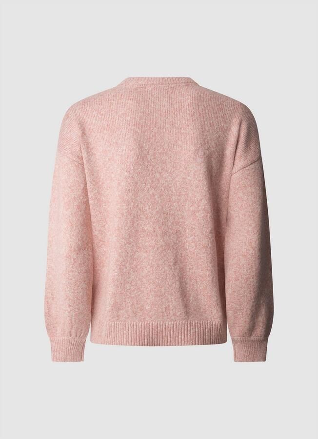 Pepe Jeans Gebreide pullover met ribboorden model 'NALA'