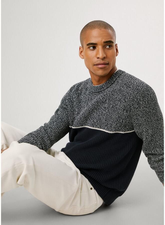 Pepe Jeans Gebreide trui PENN met ronde hals - Foto 2