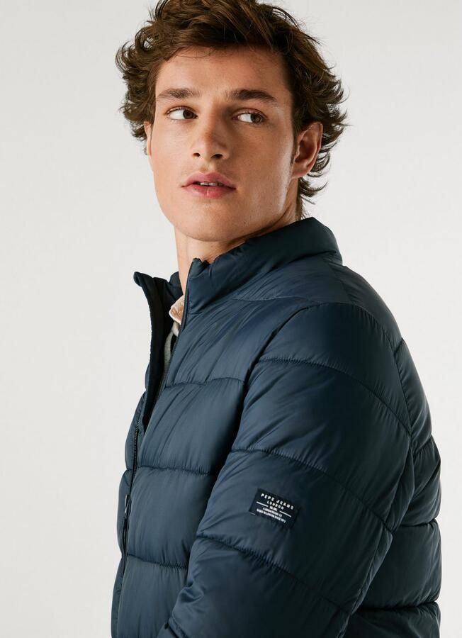 Pepe Jeans Regular fit gewatteerd jack met opstaande kraag - Foto 4