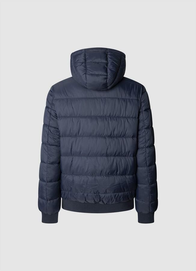 Pepe Jeans Gewatteerde jas PUFFER HOOD Regular fit met capuchon - Foto 6