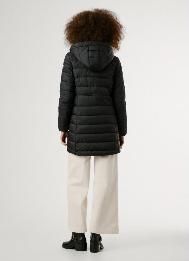 Pepe Jeans Gewatteerde jas SALLY LONG met een capuchon - Foto 6
