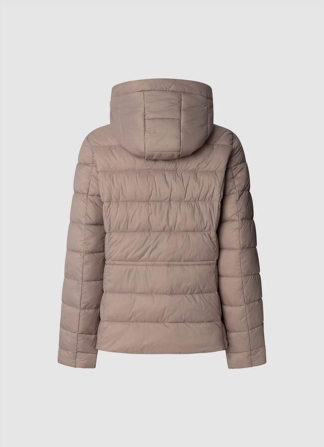 Pepe Jeans Gewatteerde jas SALLY SHORT getailleerd met verstelbaar tunnelkoord - Foto 8