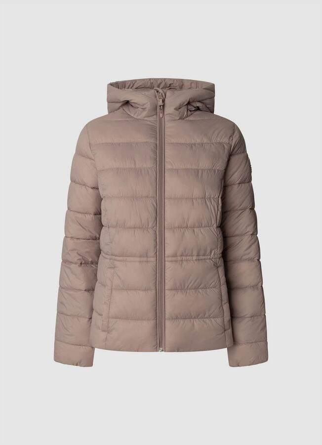 Pepe Jeans Gewatteerde jas SALLY SHORT getailleerd met verstelbaar tunnelkoord - Foto 6