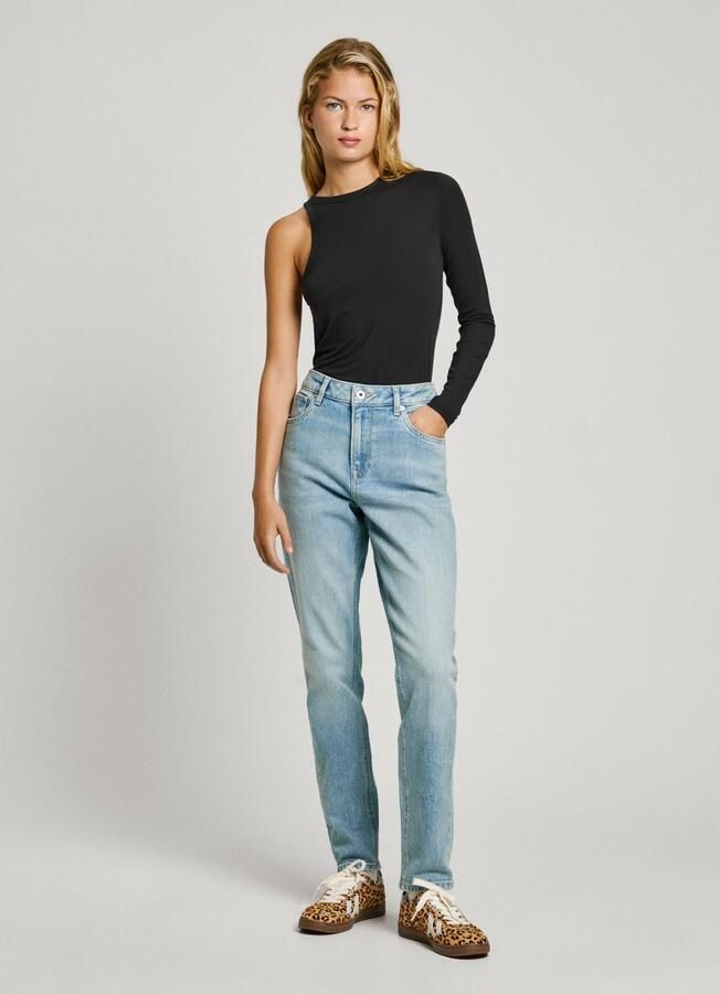 Pepe Jeans High-waist jeans TAPERED JEANS HW - Foto 4