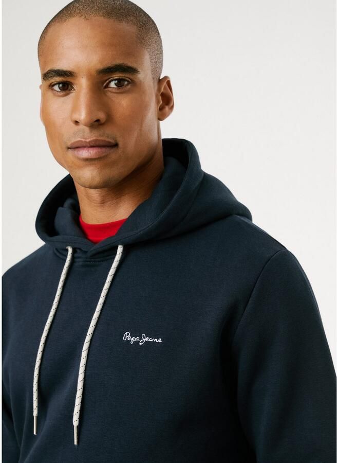 Pepe Jeans Hoodie MACBETH SMALL LOGO Regular Fit met geborduurd logo - Foto 2