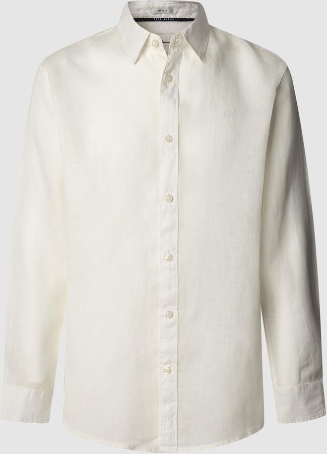 Pepe Jeans Vrijetijdsoverhemd met knoopsluiting model 'ARNAU' - Foto 3