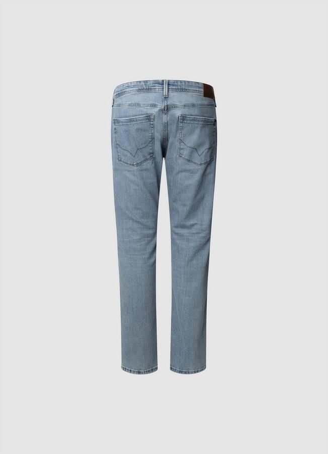 Pepe Jeans Tapered fit jeans met stretch model 'Stanley'