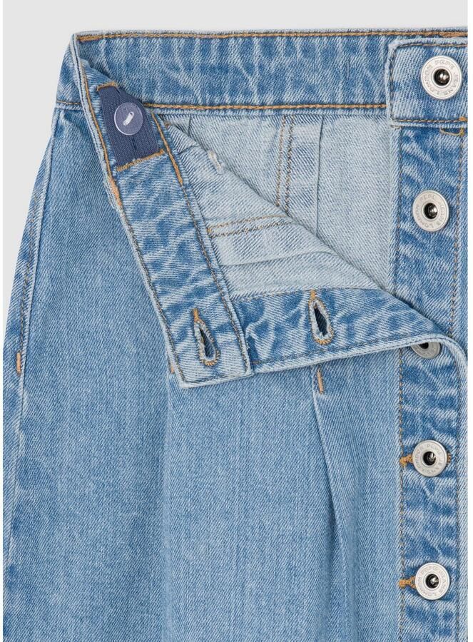 Pepe Jeans Rok in a-lijn met doorlopende knoopsluiting