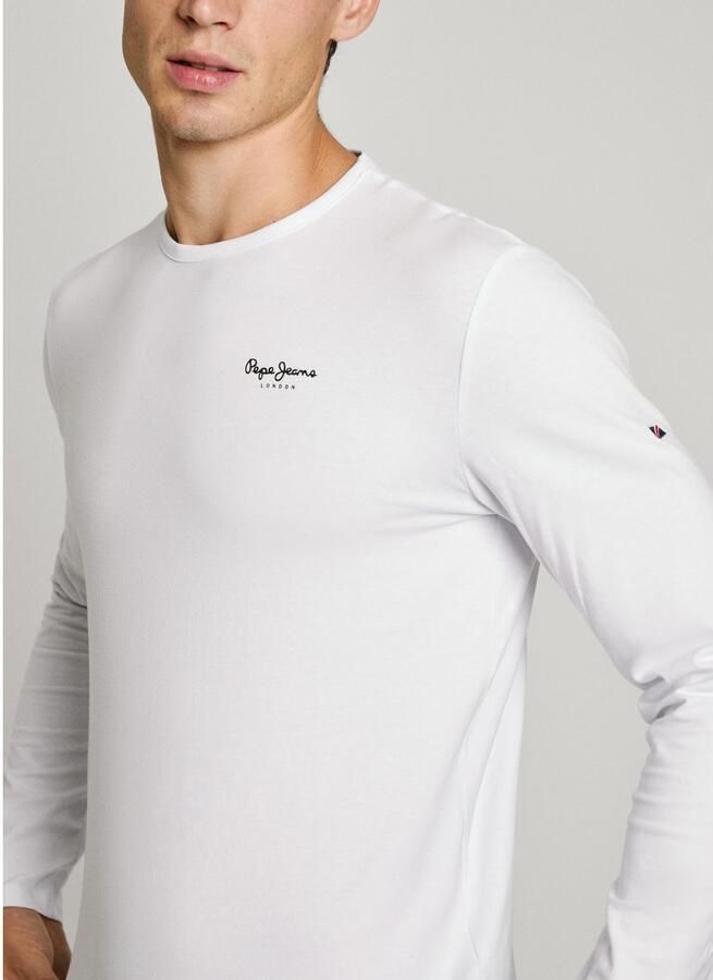 Pepe Jeans Zwarte Katoenen Crew Neck T-Shirt Black Heren - Foto 5