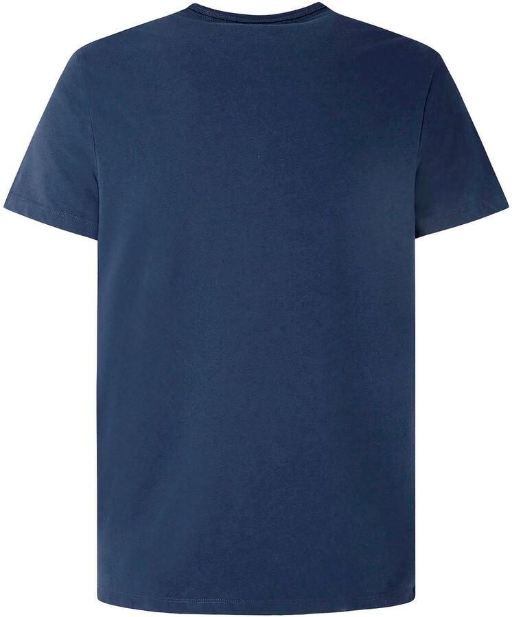 Pepe Jeans T-shirt Original Basic 3 N Blauw Heren