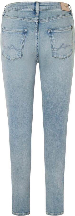 Pepe Jeans Skinny fit jeans in gebruikte look - Foto 8