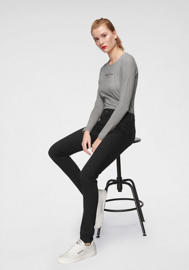 Pepe Jeans Skinny fit jeans SOHO in 5-pocketsstijl met 1-knoop en stretchaandeel - Foto 4