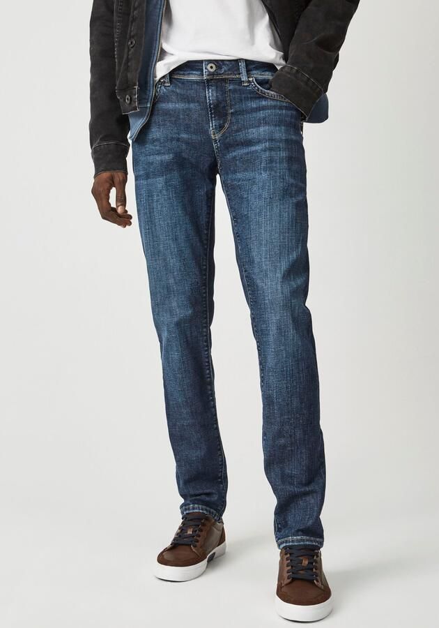 Pepe Jeans Slim fit jeans in 5-pocketmodel model 'Hatch' - Foto 2