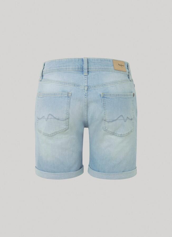 Pepe Jeans Slim fit jeans Shorts SLIM SHORT MW - Foto 3