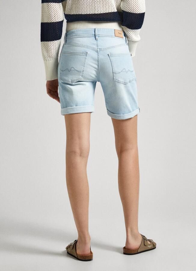 Pepe Jeans Slim fit jeans Shorts SLIM SHORT MW - Foto 6