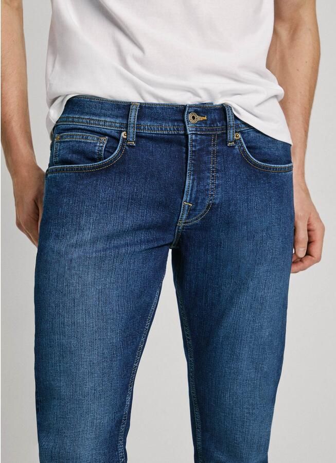 Pepe Jeans Slim fit jeans SLIM GYMDIGO JEANS zeer elastisch