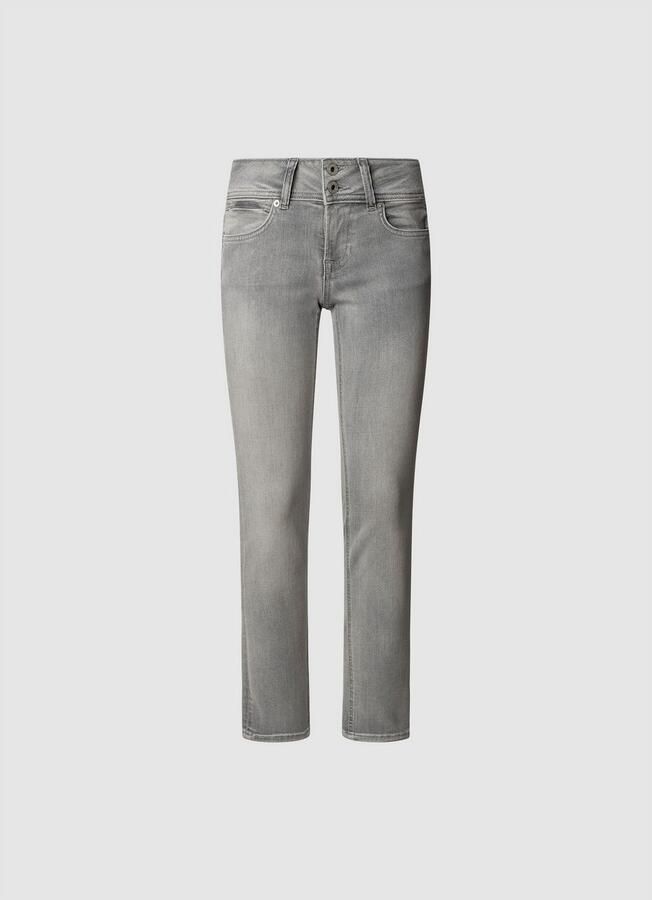 Pepe Jeans Slim fit jeans SLIM JEANS LW met dubbele knoopsluiting