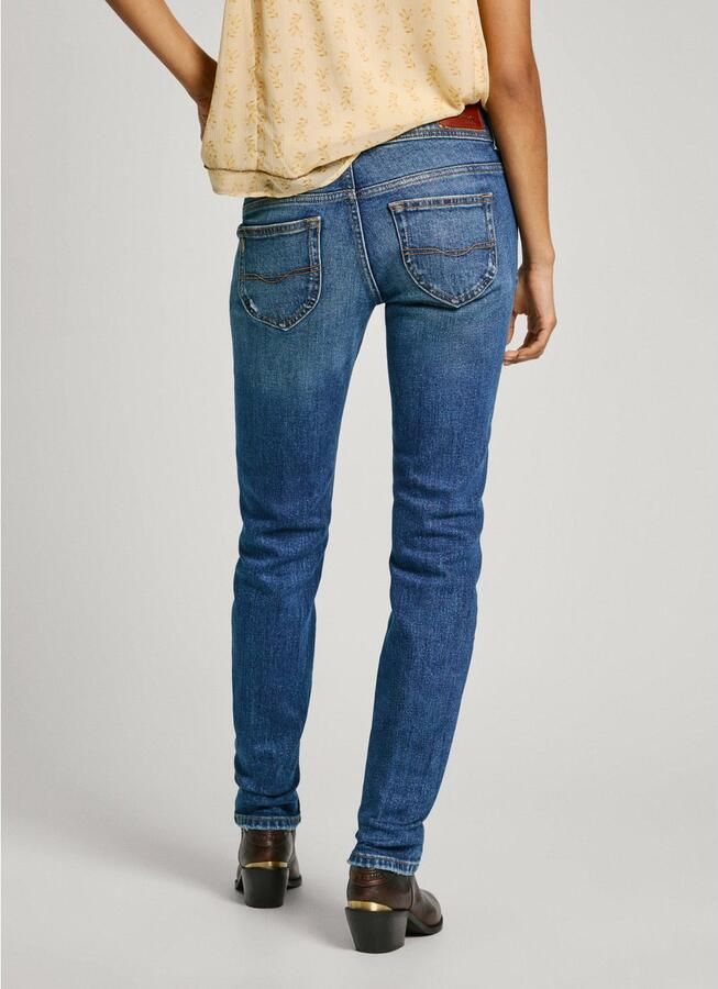 Pepe Jeans Slim fit jeans SLIM JEANS LW met dubbele knoopsluiting - Foto 2