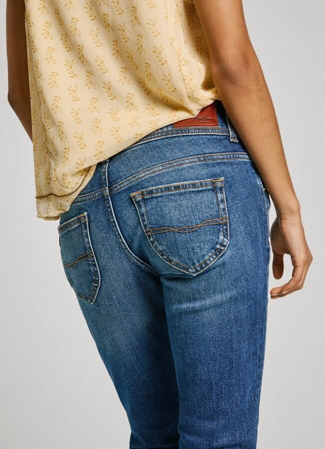 Pepe Jeans Slim fit jeans SLIM JEANS LW met dubbele knoopsluiting - Foto 3