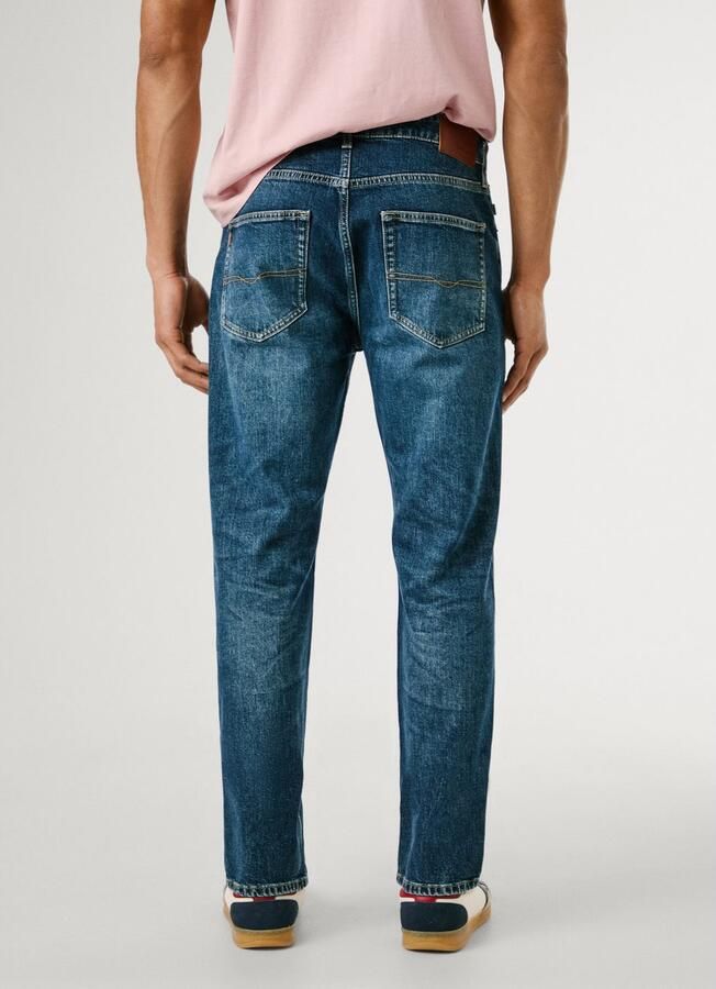 Pepe Jeans Straight fit jeans van katoenmix - Foto 3