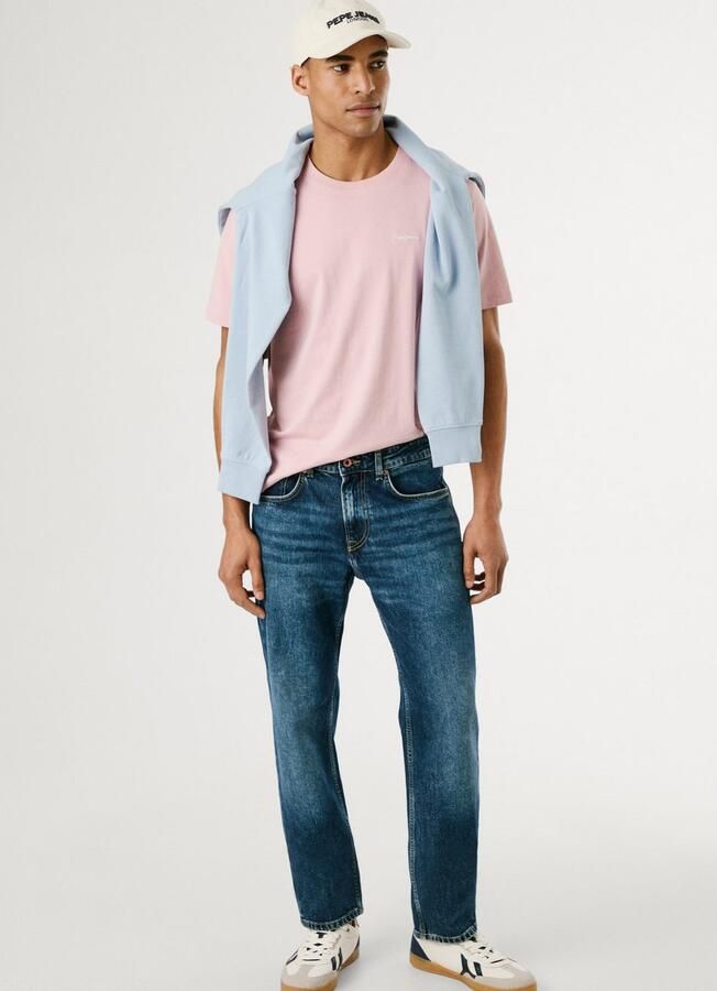 Pepe Jeans Straight fit jeans van katoenmix - Foto 4