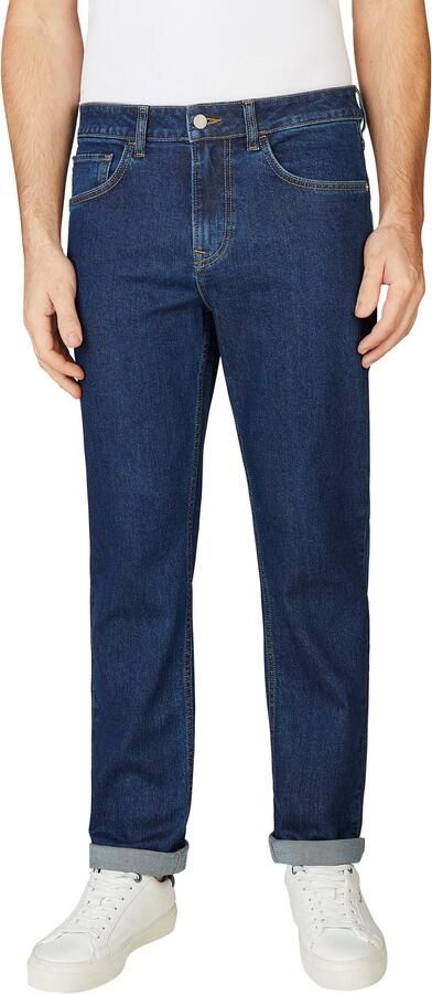 Pepe Jeans Straight fit jeans van katoenmix model 'CASH' - Foto 3