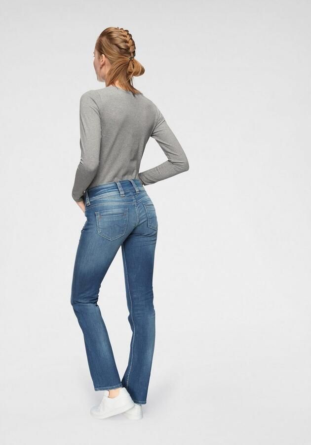 Pepe Jeans Straight jeans GEN in katoen-kwaliteit met rechte pijp en dubbele knoopsluiting - Foto 6