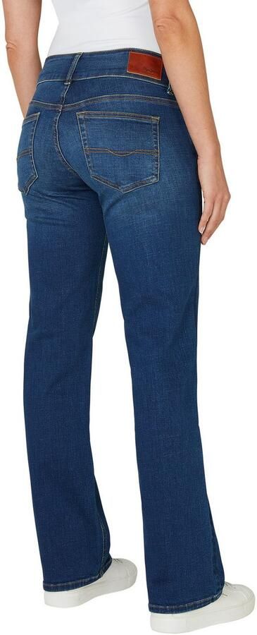 Pepe Jeans Straight jeans LW met dubbele knoopsluiting - Foto 2