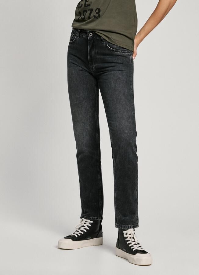 Pepe Jeans Straight jeans Met normale taille van robuust katoen-denim - Foto 7