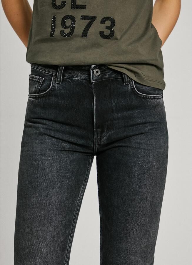 Pepe Jeans Straight jeans Met normale taille van robuust katoen-denim - Foto 2