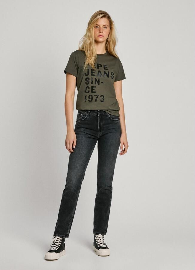 Pepe Jeans Straight jeans Met normale taille van robuust katoen-denim - Foto 4