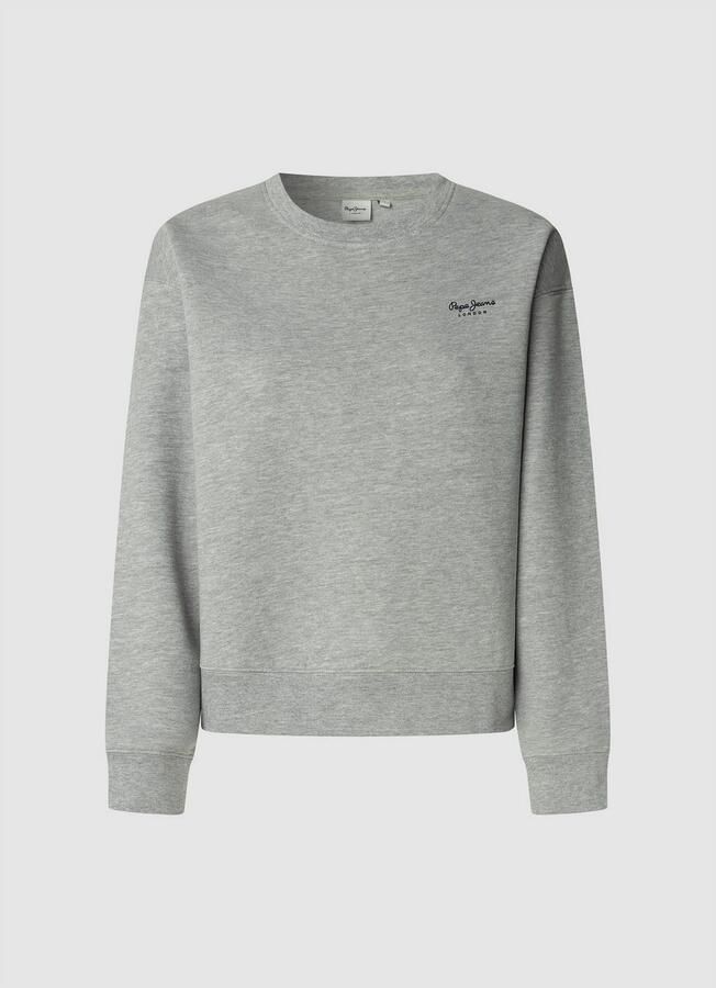 Pepe Jeans Sweatshirt BABI met ronde hals en logo - Foto 3