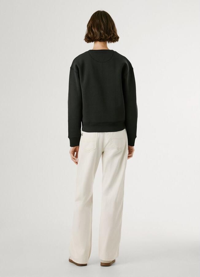 Pepe Jeans Sweatshirt BABI met ronde hals en logo - Foto 3