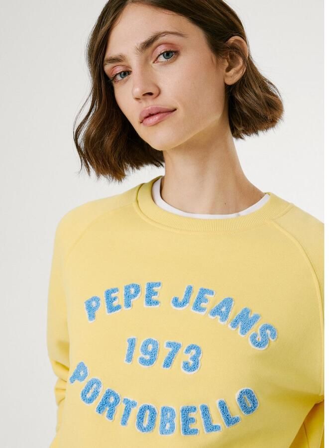 Pepe Jeans Sweatshirt Baia Ronde hals katoenmix - Foto 2