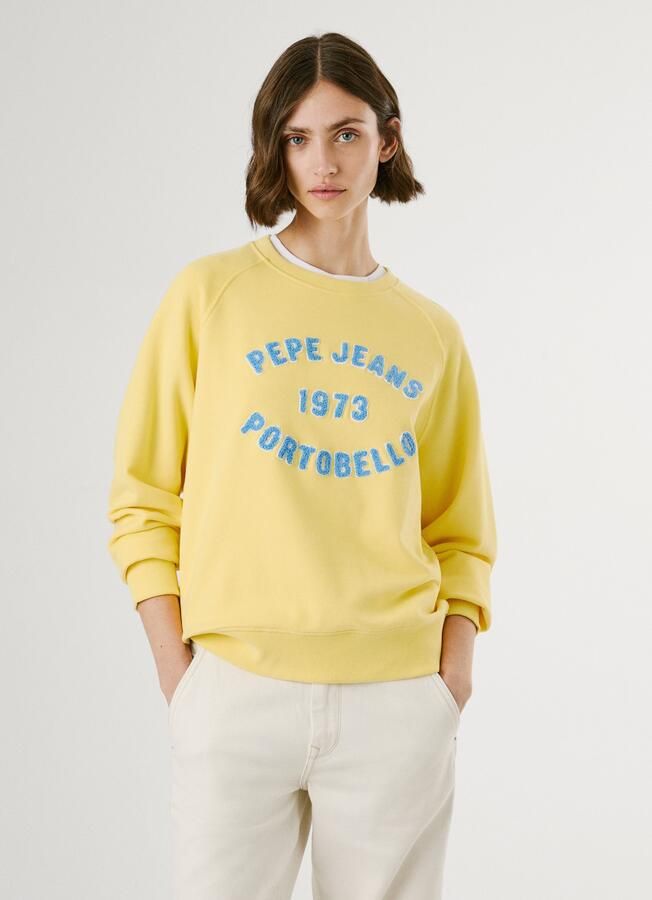 Pepe Jeans Sweatshirt Baia Ronde hals katoenmix - Foto 6