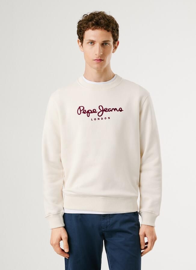 Pepe Jeans Sweatshirt MACBETH PLAIN CREW Regular fit met ronde hals - Foto 2