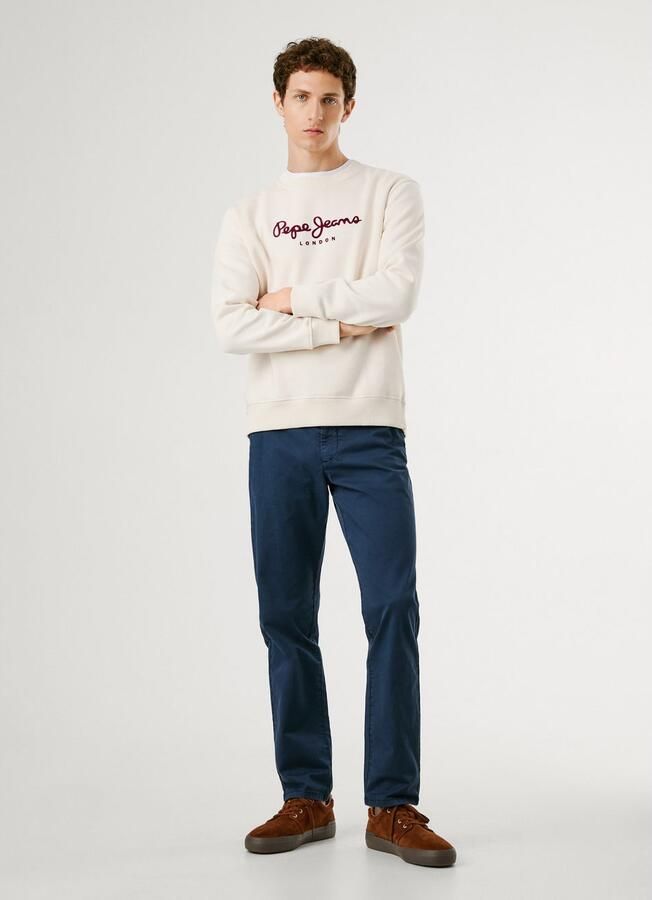 Pepe Jeans Sweatshirt MACBETH PLAIN CREW Regular fit met ronde hals - Foto 5