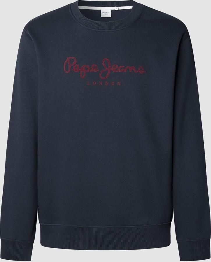 Pepe Jeans Sweatshirt MACBETH PLAIN CREW Regular fit met ronde hals