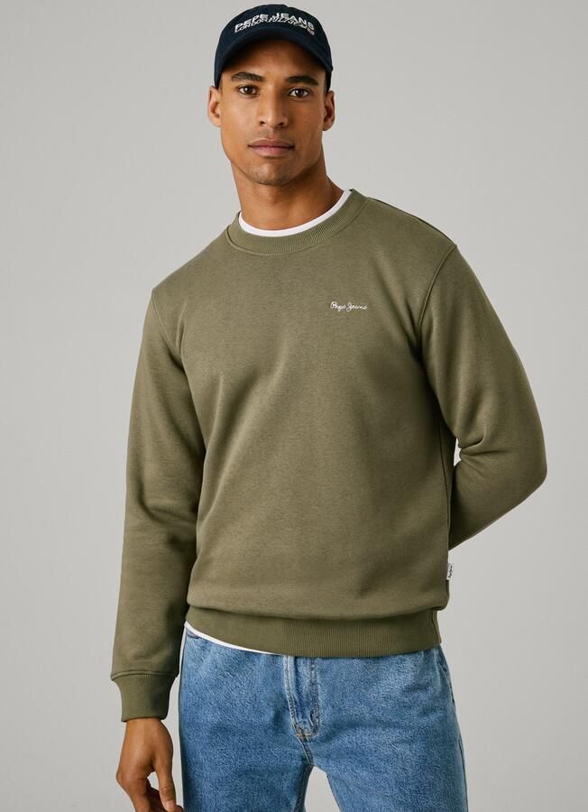 Pepe Jeans Regular fit sweatshirt van katoenmix model 'MACBETH' - Foto 2