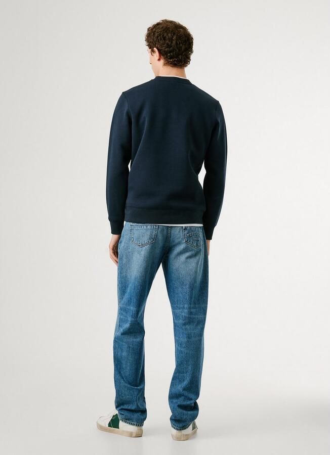 Pepe Jeans Sweatshirt MATTHEW CREW met labelprint op de borst - Foto 6