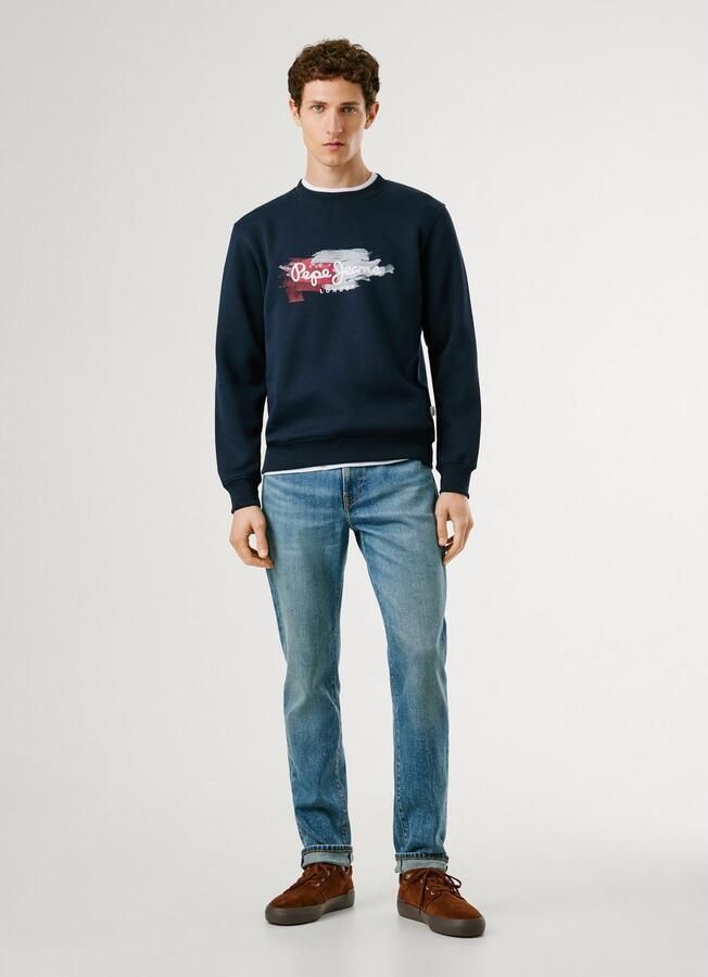 Pepe Jeans Sweatshirt TREY CREW Regular fit met ronde hals - Foto 5