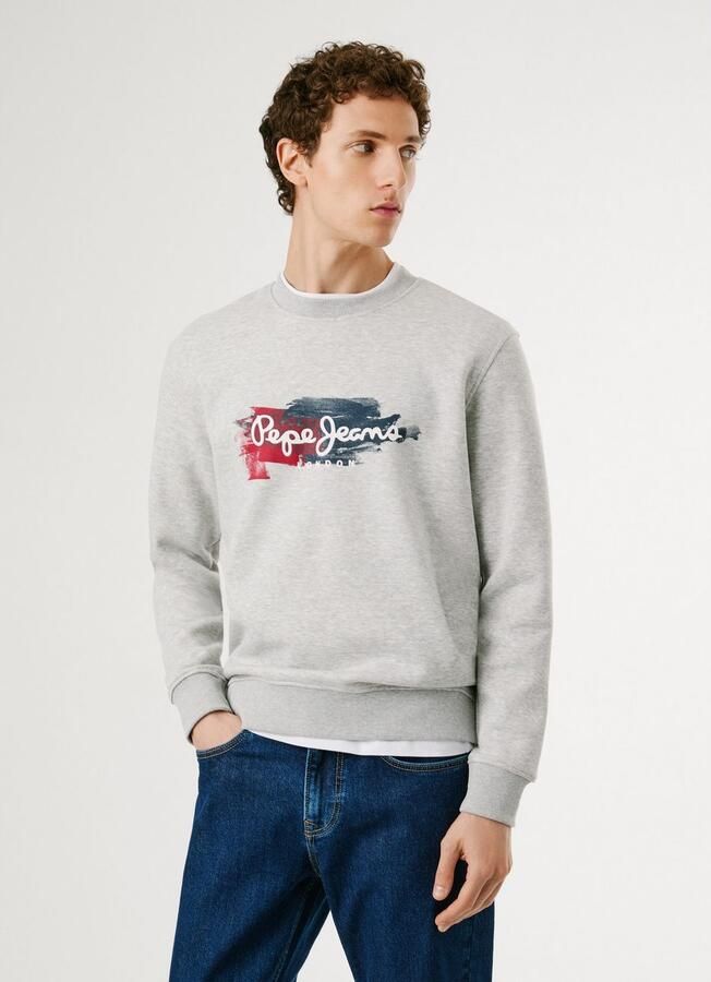 Pepe Jeans Sweatshirt TREY CREW Regular fit met ronde hals - Foto 4