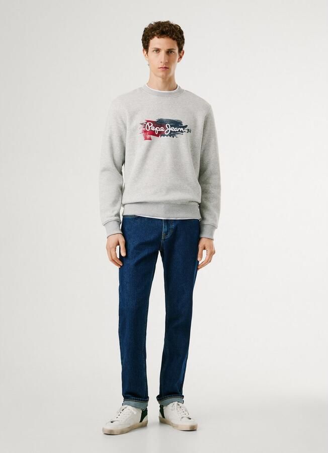 Pepe Jeans Sweatshirt TREY CREW Regular fit met ronde hals - Foto 5