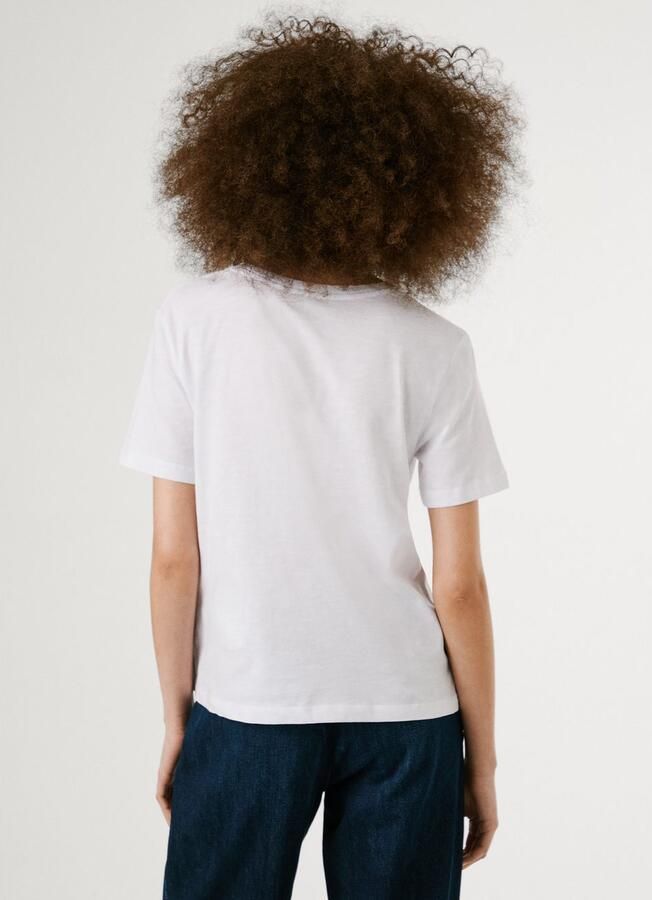 Pepe Jeans T-shirt ANGEL met grote frontprint - Foto 2