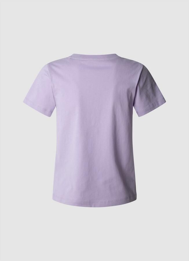 Pepe Jeans T-shirt ARIA met ton-in-ton paillettenversiering