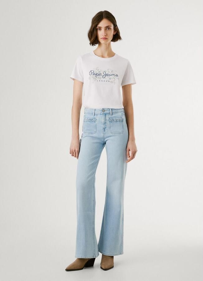 Pepe Jeans T-shirt Bero Ronde hals met print - Foto 2