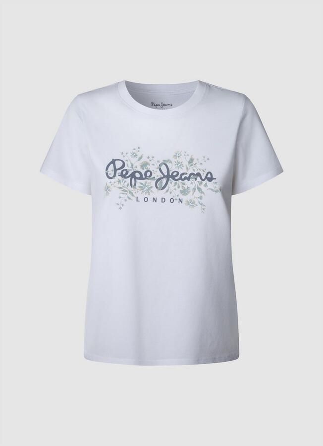 Pepe Jeans T-shirt Bero Ronde hals met print - Foto 3