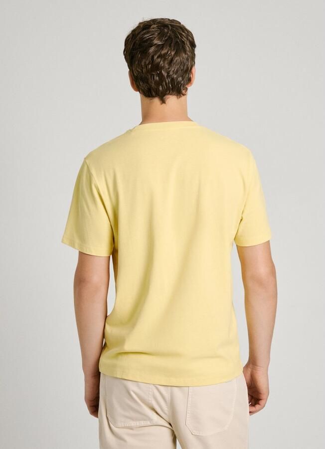 Pepe Jeans T-shirt Connor met geborduurd logo op borsthoogte - Foto 2