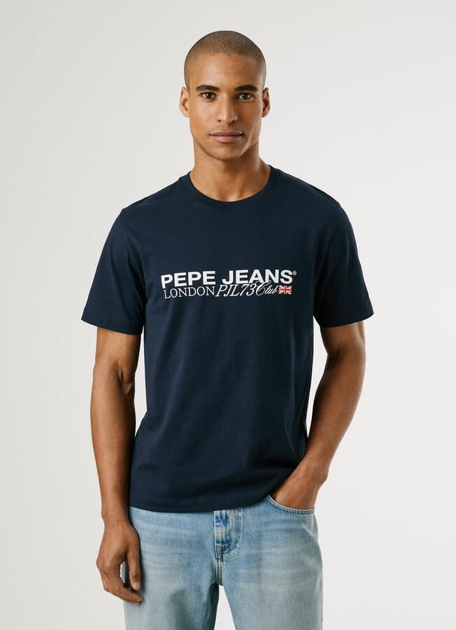 Pepe Jeans T-shirt MATTHEW TEE Regular fit met ronde hals - Foto 2